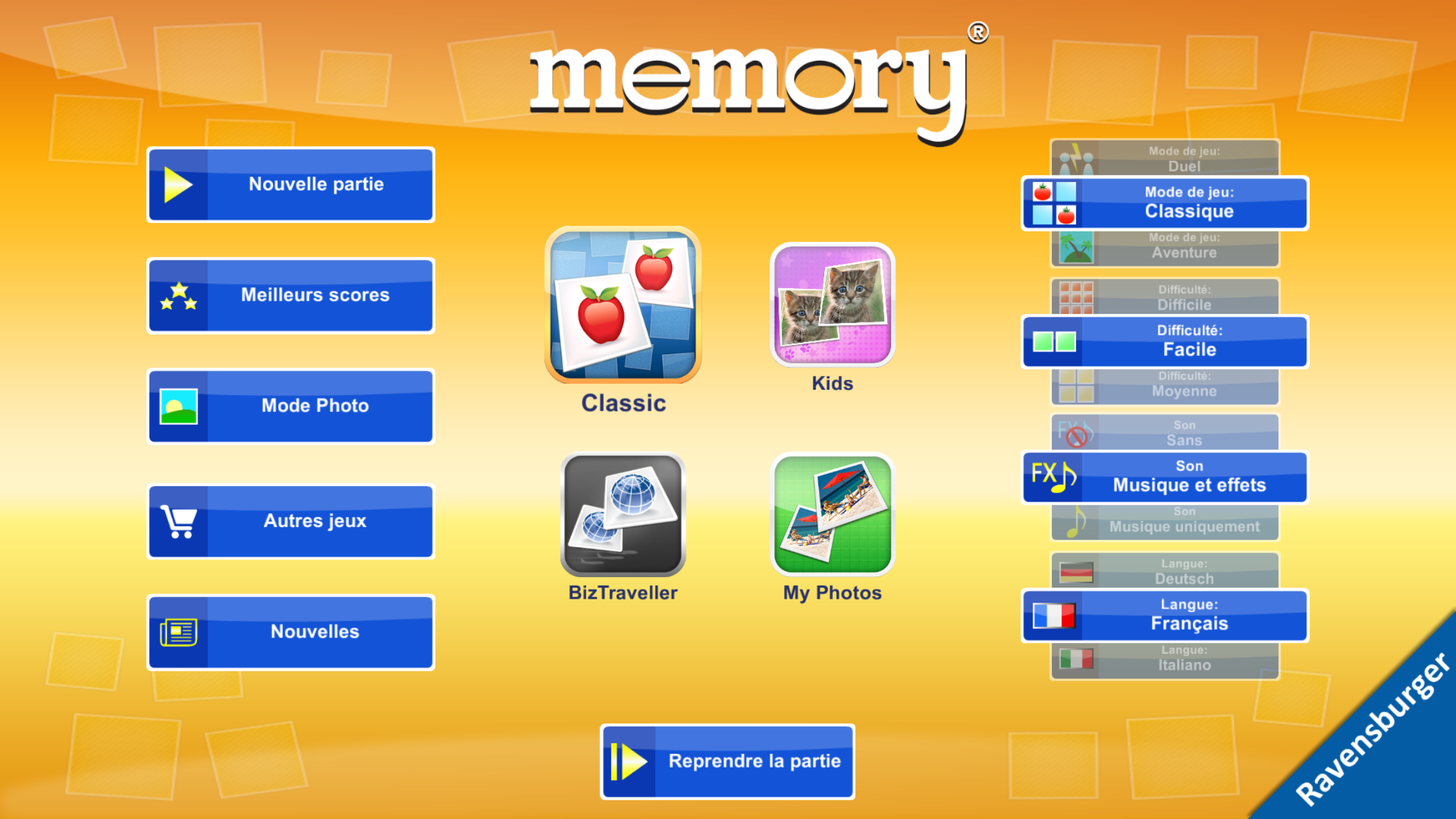 Android application memory® screenshort