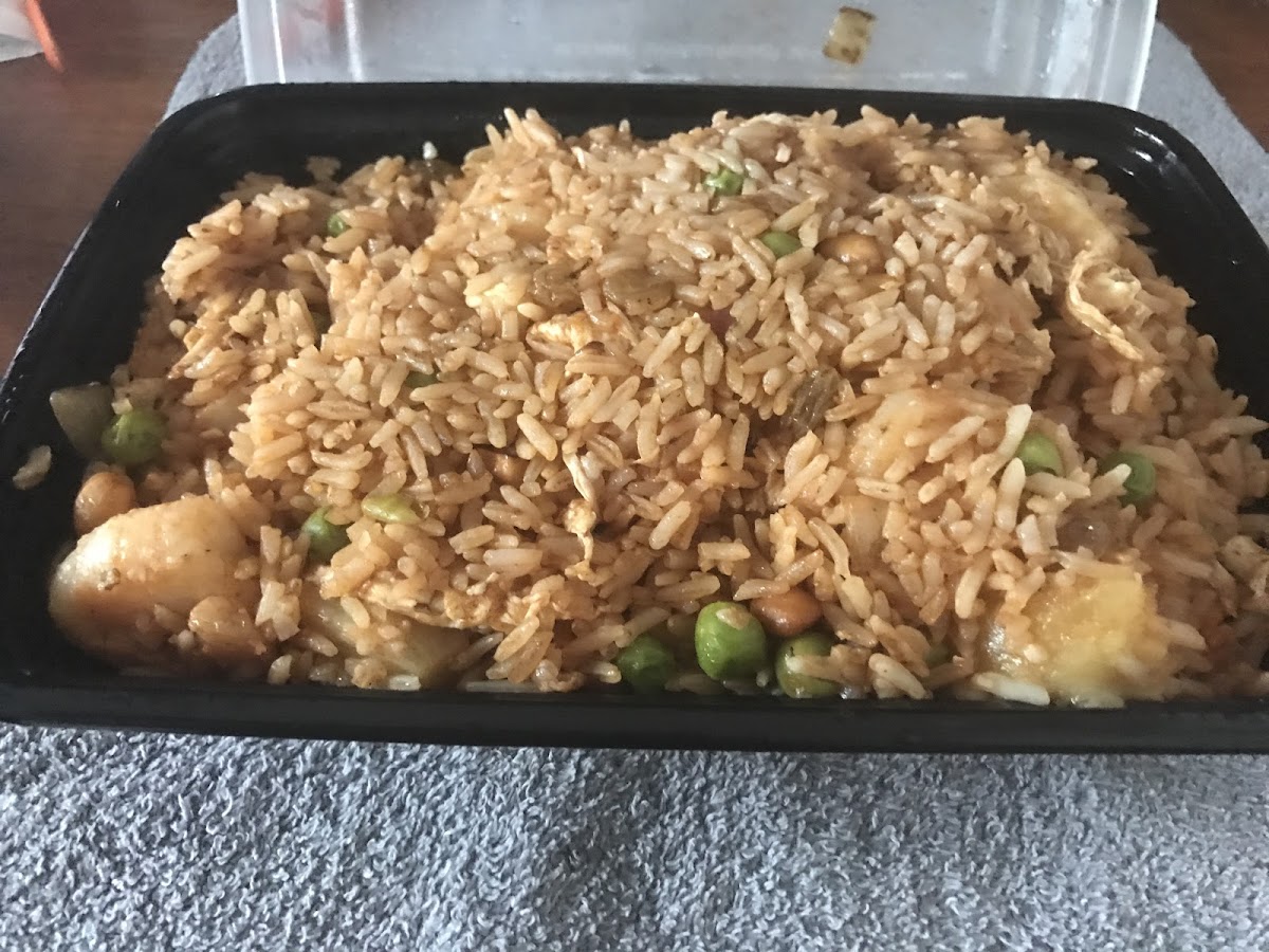 Thai style rice (includes shrimp)