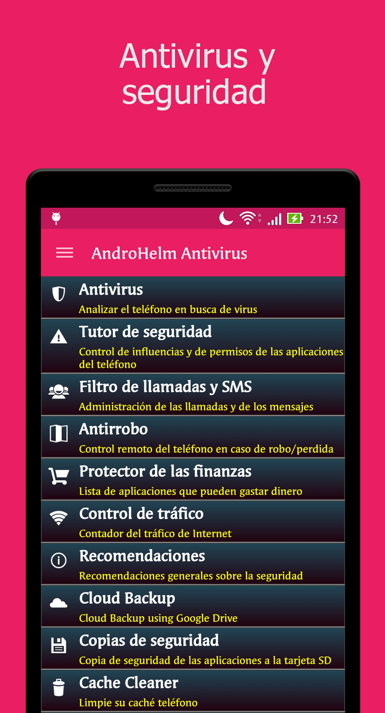 Android application AntiVirus-Android screenshort