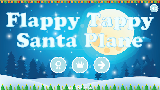 Flappy Tappy Santa Plane - Christmas Holiday Game Screenshot