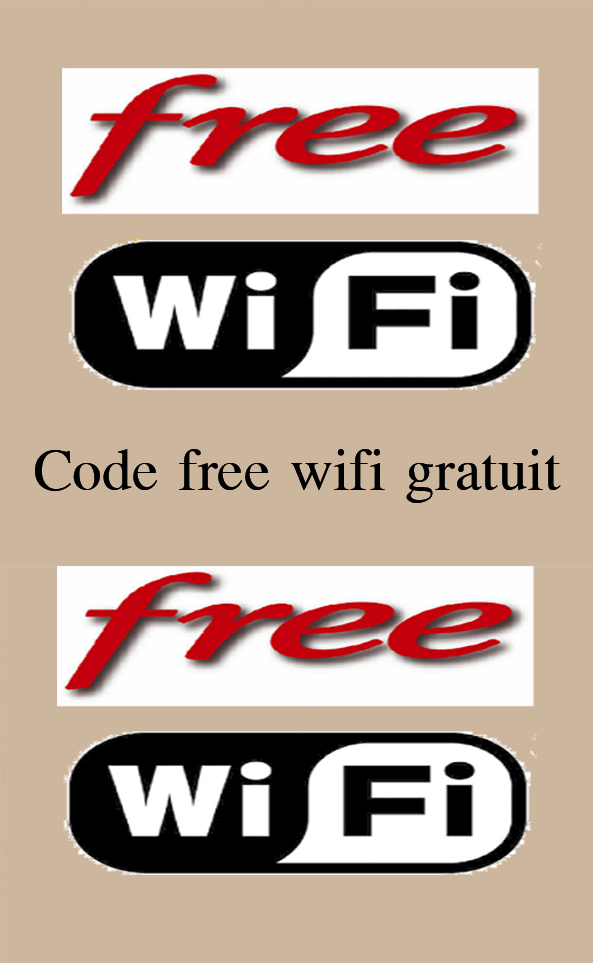 Android application Codes identifiants Free Wifi screenshort