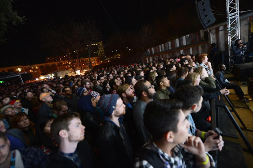 General view of the audience at the St. Vincent performance during the NPR 2014 SXSW Music, Film + Interactive show at Stubbs on March 12, 2014 in Austin, Texas.