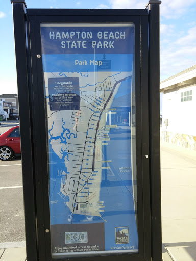Hampton beach State Park Map
