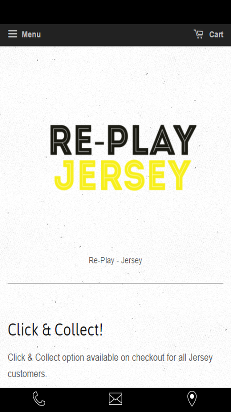 Android application RePlay Jersey screenshort