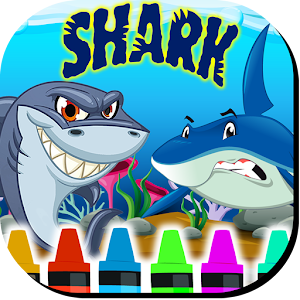Download Coloring Book Sharks For PC Windows and Mac