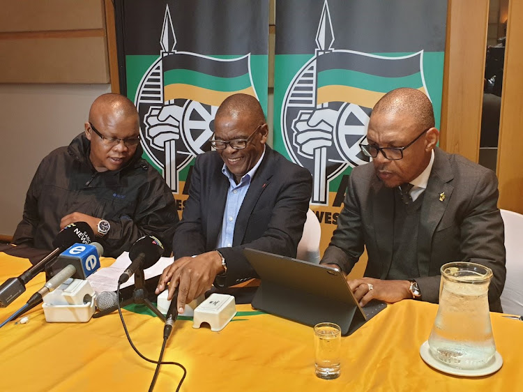 ANC NEC briefing in Cape Town on Monday