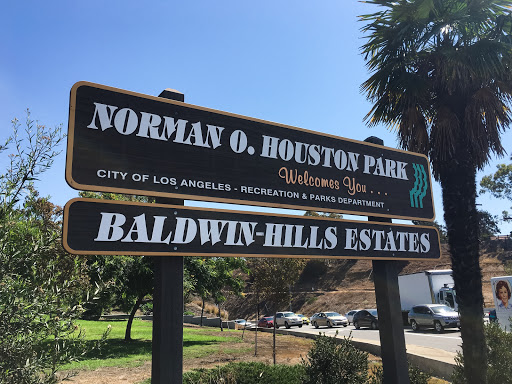 Norman O Houston Park Sign