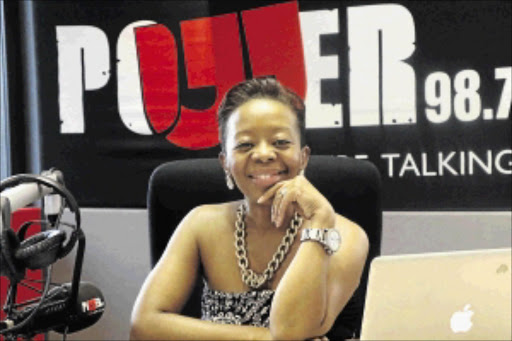 back in the game: Thabiso Sikwane joins Power FM PHOTO: ANTONIO MUCHAVE