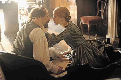 TALE OF TWO WOMEN: Ralph Fiennes as Charles Dickens and Felicity Jones as his mistress Ellen Ternan in 'The Invisible Woman'