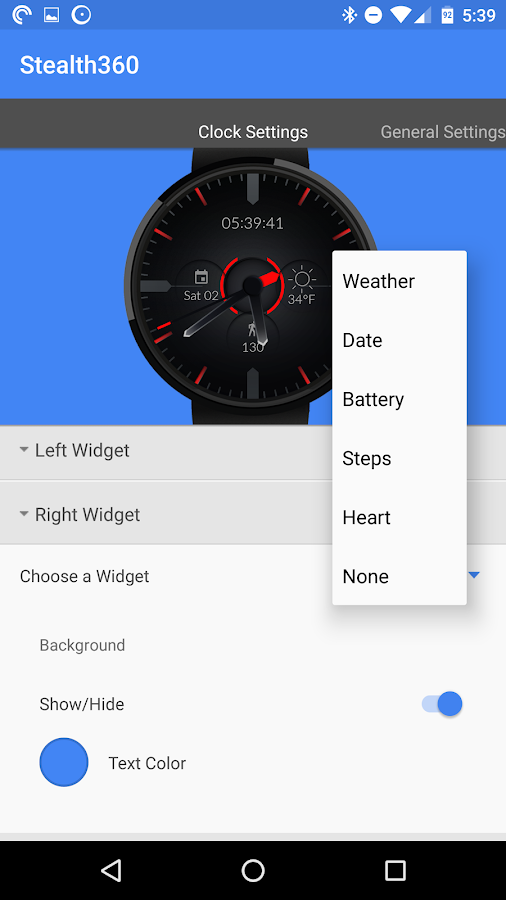    Stealth360 Watch Face- screenshot  