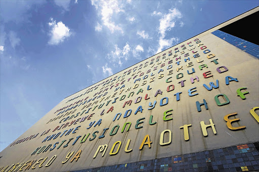 The Constitutional Court in Johannesburg. File photo.