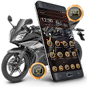 ダウンロード Cool Black Motobike Theme をインストールする 最新 APK ダウンローダ