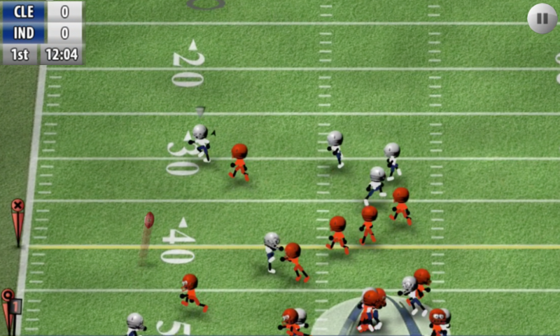 Android application Stickman Football - The Bowl screenshort