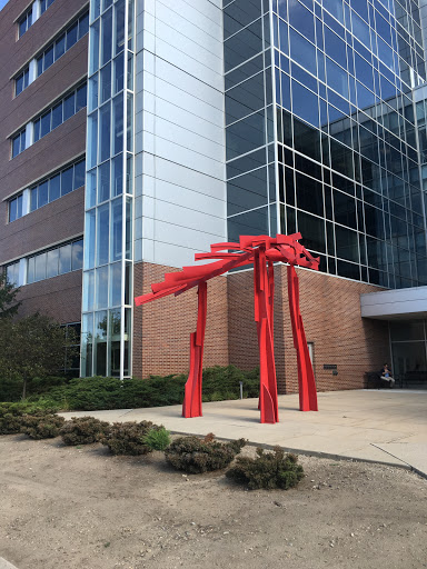 Sculpture Outside Biomedical