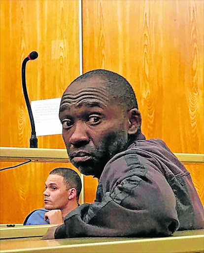 NOT THE BEST IDEA: Sithembele April, who made death threats and allegations of a hit on the CEO of the Eastern Cape Development Corporation, Ndzondelelo Dlulane Picture: ZWANGA MUKHUTHU