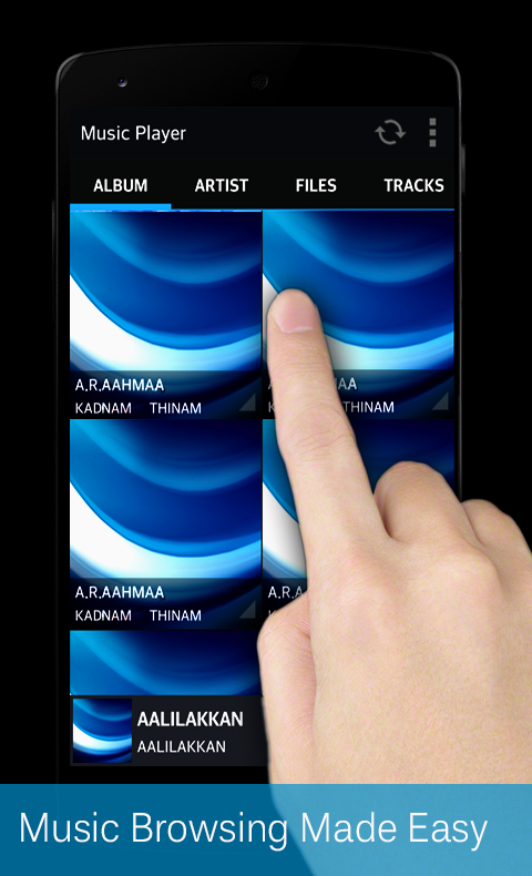 Android application Music player Pro screenshort