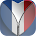 FRENCH FLAG ZIP LOCK SCREEN