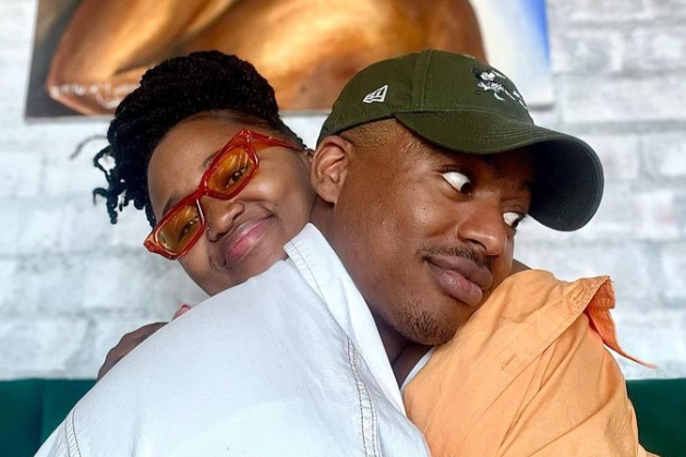 Jesse Suntele and his partner, events and artist manager Thuthu Maqhosha, are expecting their first child.