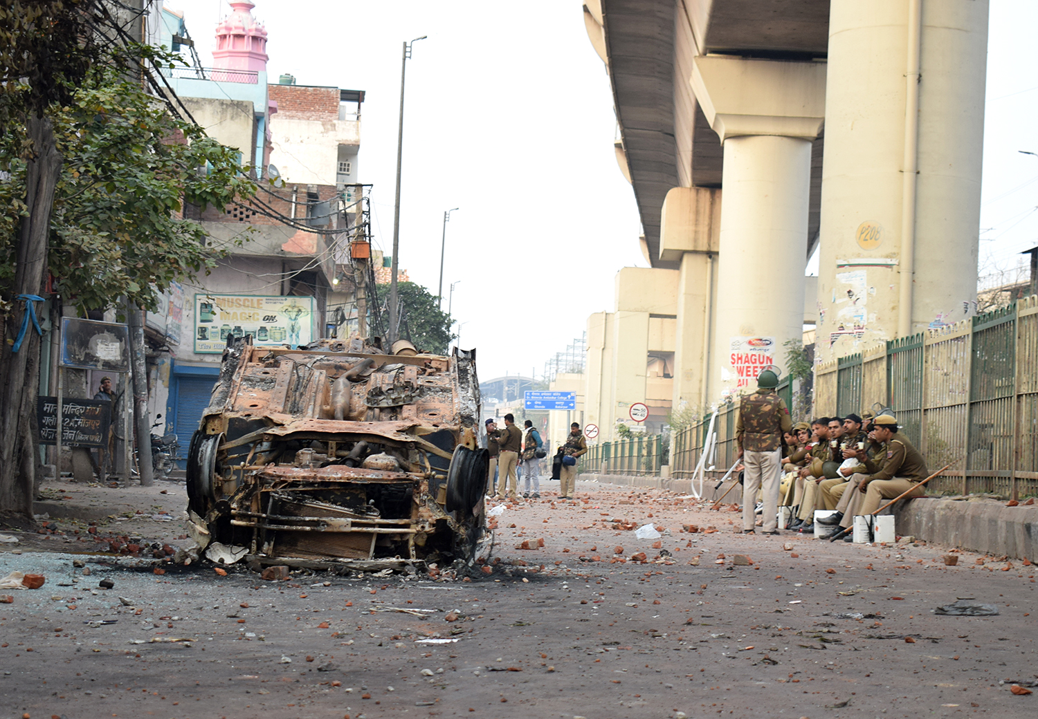 Delhi Police watched as Hindu mob brutally beat Muslim man, looted shop in Maujpur