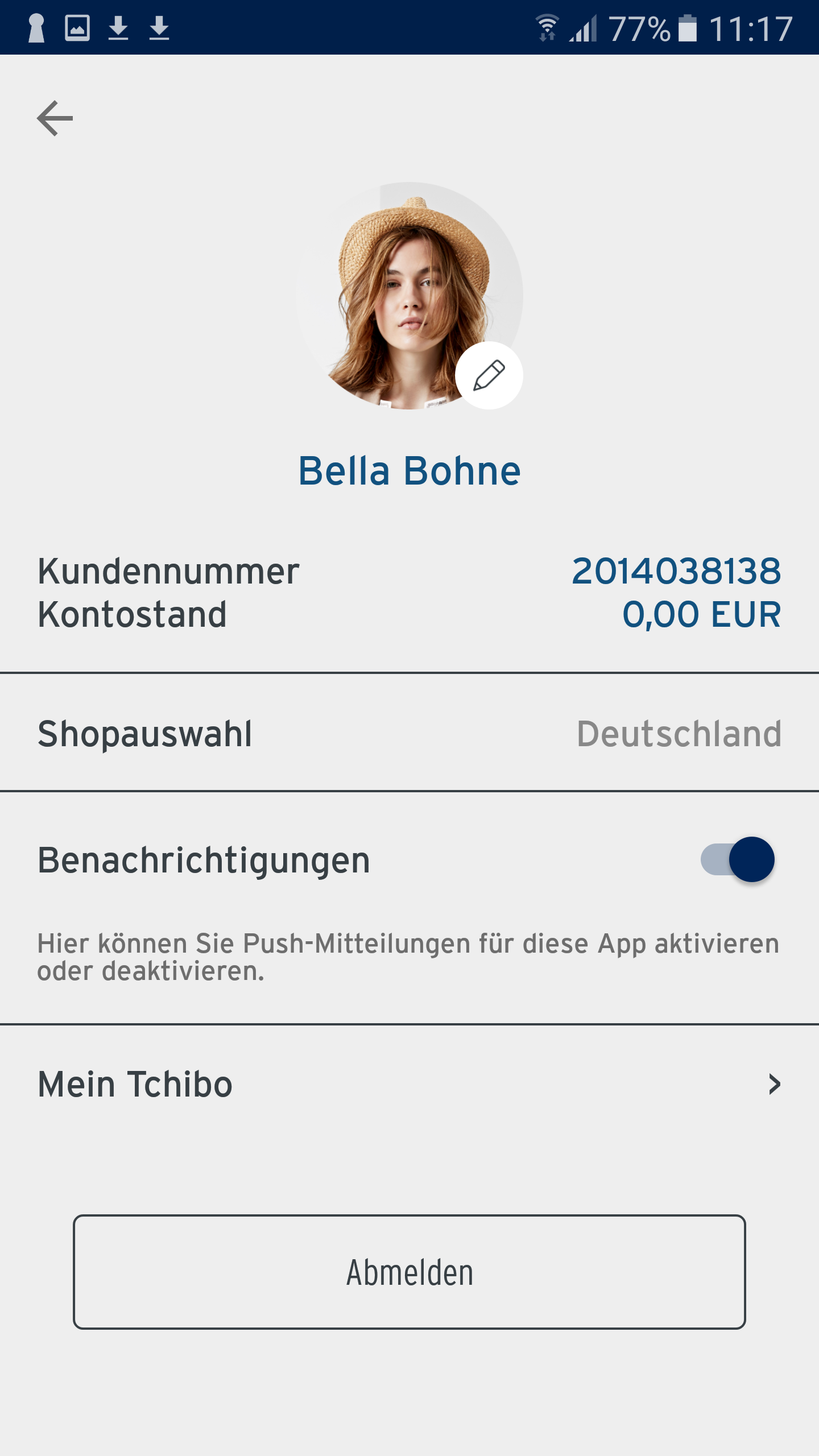 Android application Tchibo - Mode, Wohnen, Lifestyle & Kaffee screenshort
