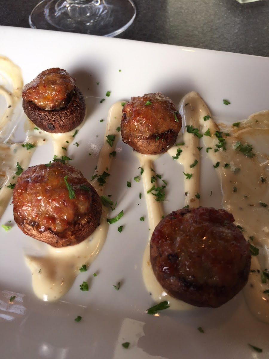 Stuffed mushrooms