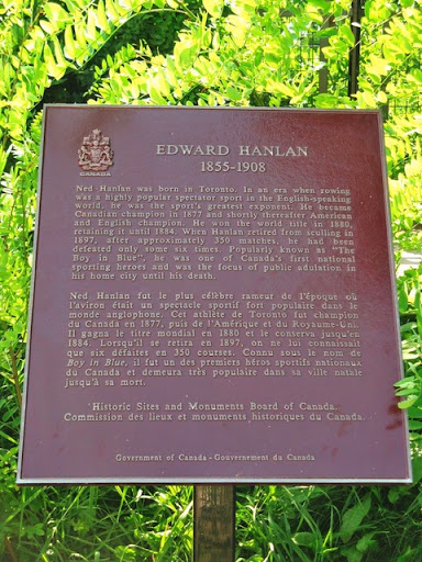Ned Hanlan was born in Toronto. In an era when rowing was a highly popular spectator sport in the English-speaking world, he was the sport's greatest exponent. He became Canadian champion in 1877...