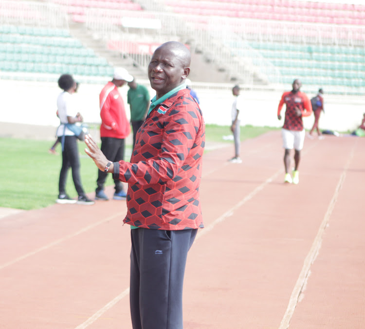 Kenya Sprints Coach Stephen Mwaniki