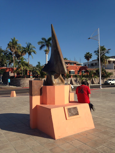 Escultura de Aleta de Tiburón