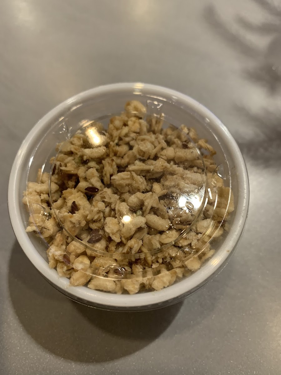 This is NOT gluten free granola