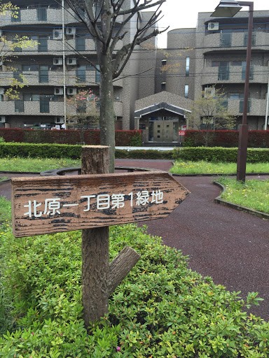 北原一丁目第1緑地 看板