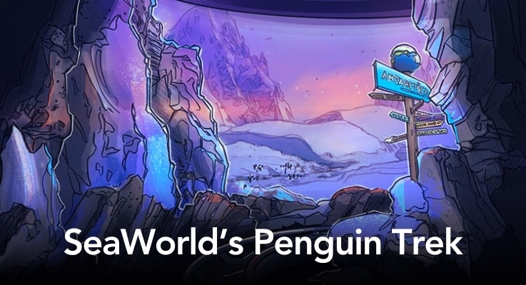 SeaWorld’s Penguin Trek