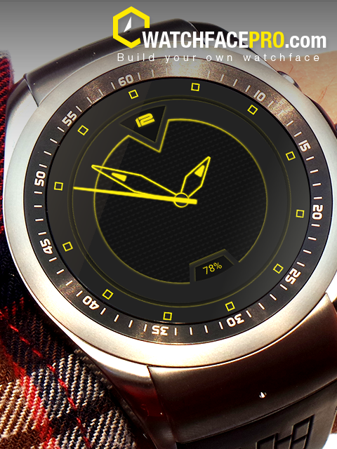 Android application Watchface Jenner screenshort