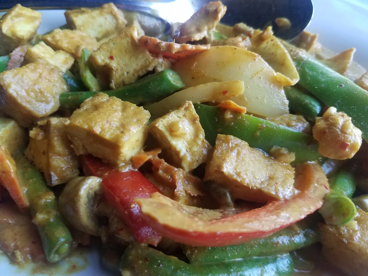 Veggie curry, gf