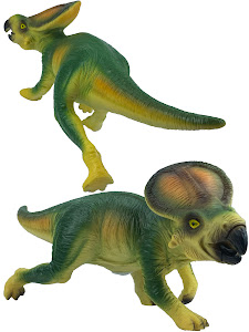 Игрушка-фигурка серии "Город Игр", динозавр протоцератопс L, со звуком