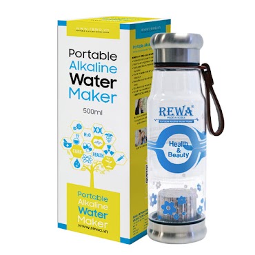Máy Tạo Nước Ion Kiềm Cầm Tay Rewa RW-AK-1700 (500ml)