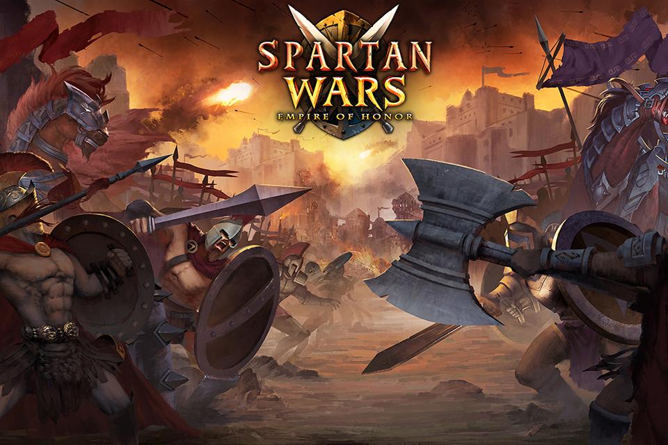 Android application Spartan Wars: Blood and Fire screenshort