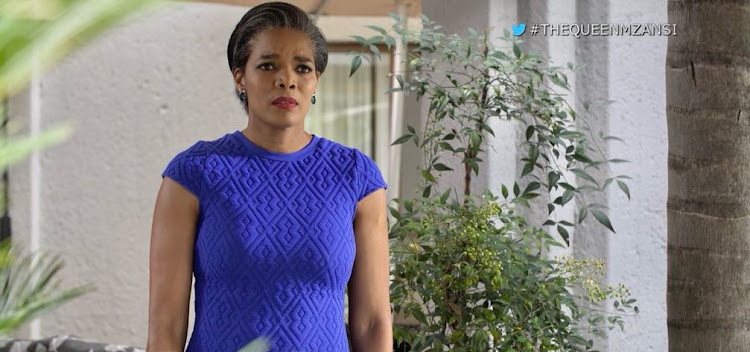 Connie Ferguson's character on The Queen, Harriet, has discovered her daughter is being abused.