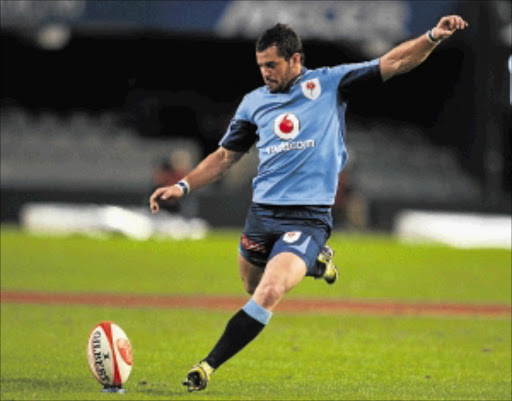 A lot is expected from Blue Bulls' flyhalf Francois Brummer this weekend Picture: STEVE HAAG / GALLO IMAGES