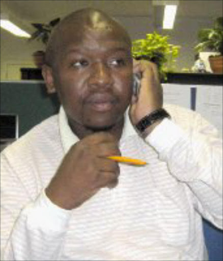 FEARFUL: Imbokodo FM station manager Sandile Ngema. © Unknown.