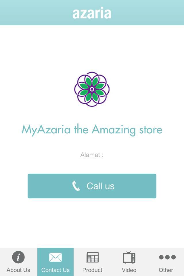 Android application MyAzaria screenshort