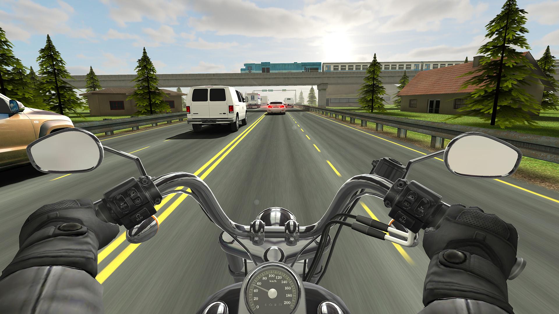 Android application Traffic Rider screenshort