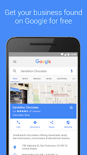 Google My Business Business app for Android Preview 1