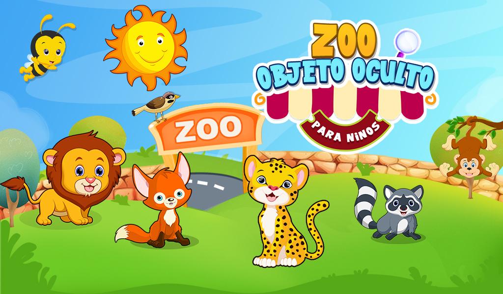 Android application Zoo Hidden Object For Kids screenshort