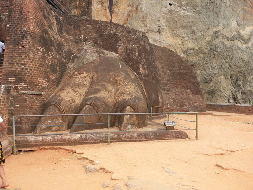 South Entrance to Sigiriya Rock Castle