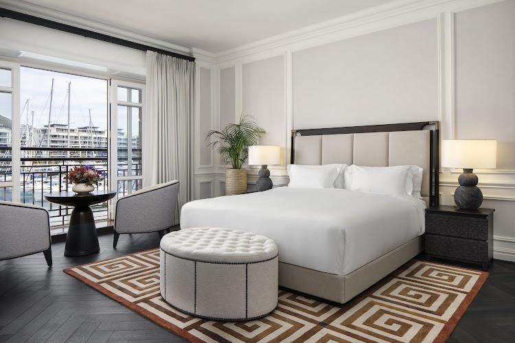 Cape Grace's luxurious bedroom suites