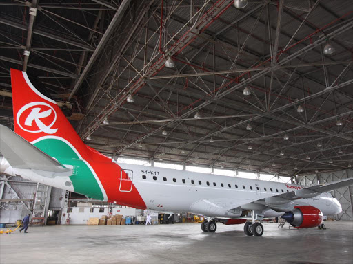 Kenya Airways KQ Embraer E190 5Y-KYT
