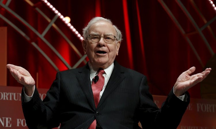 Warren Buffett, chair of Berkshire Hathaway. Picture: KEVIN LAMARQUE/REUTERS