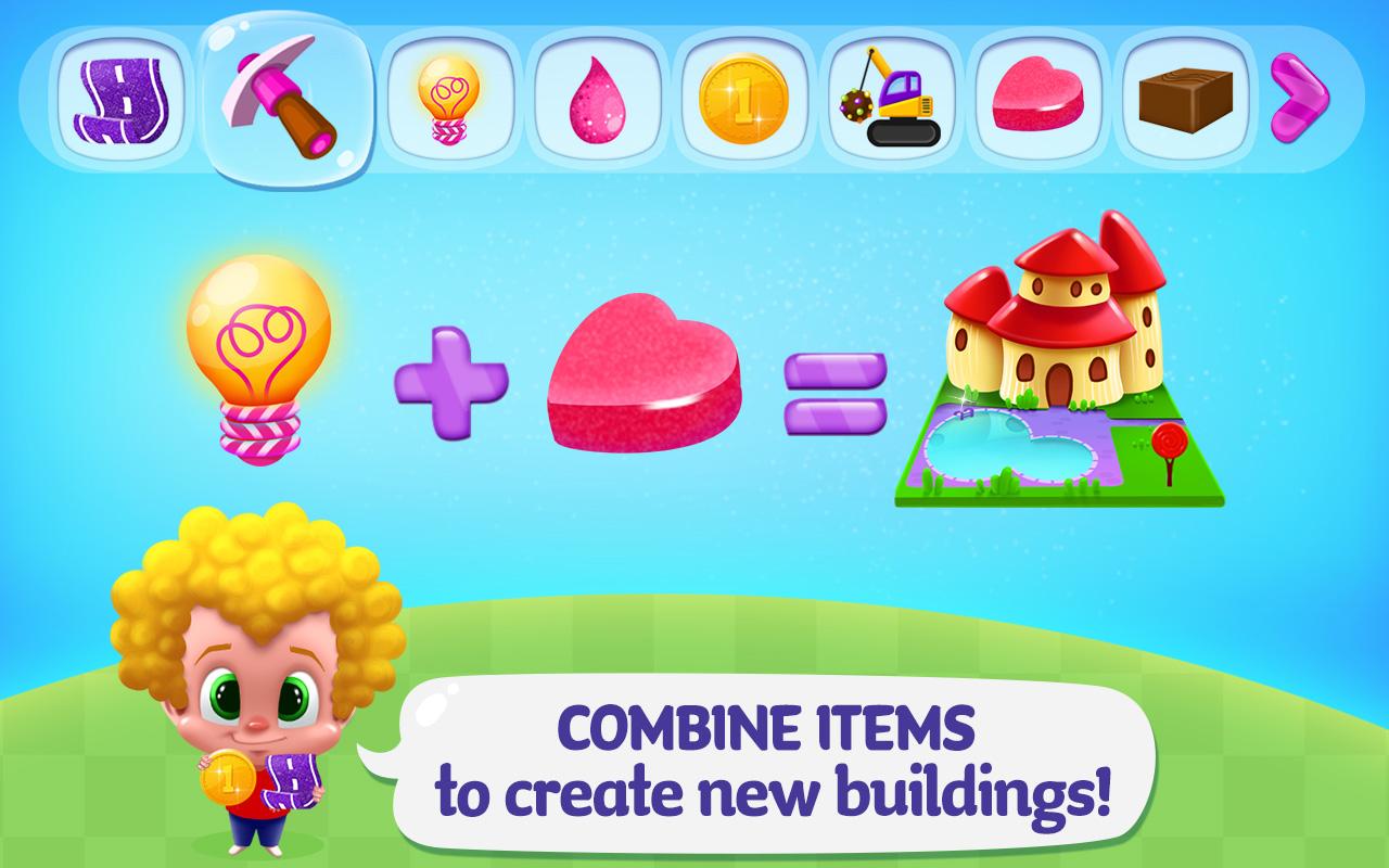 Android application Candy City - Build Your Town screenshort