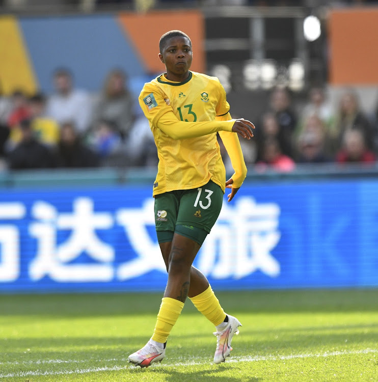 Bambanani Mbane is one of the few key players that are available for Banyana Banyana in their Olympic qualifier against Nigeria.