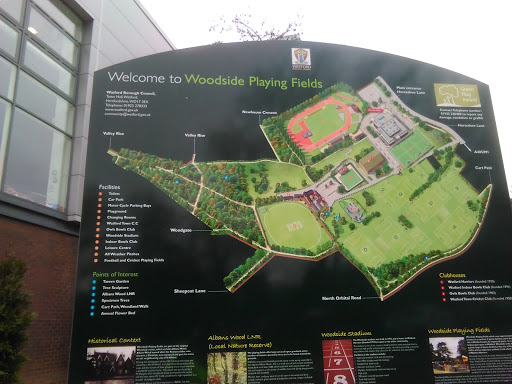 Welcome To Woodside Playing Fields